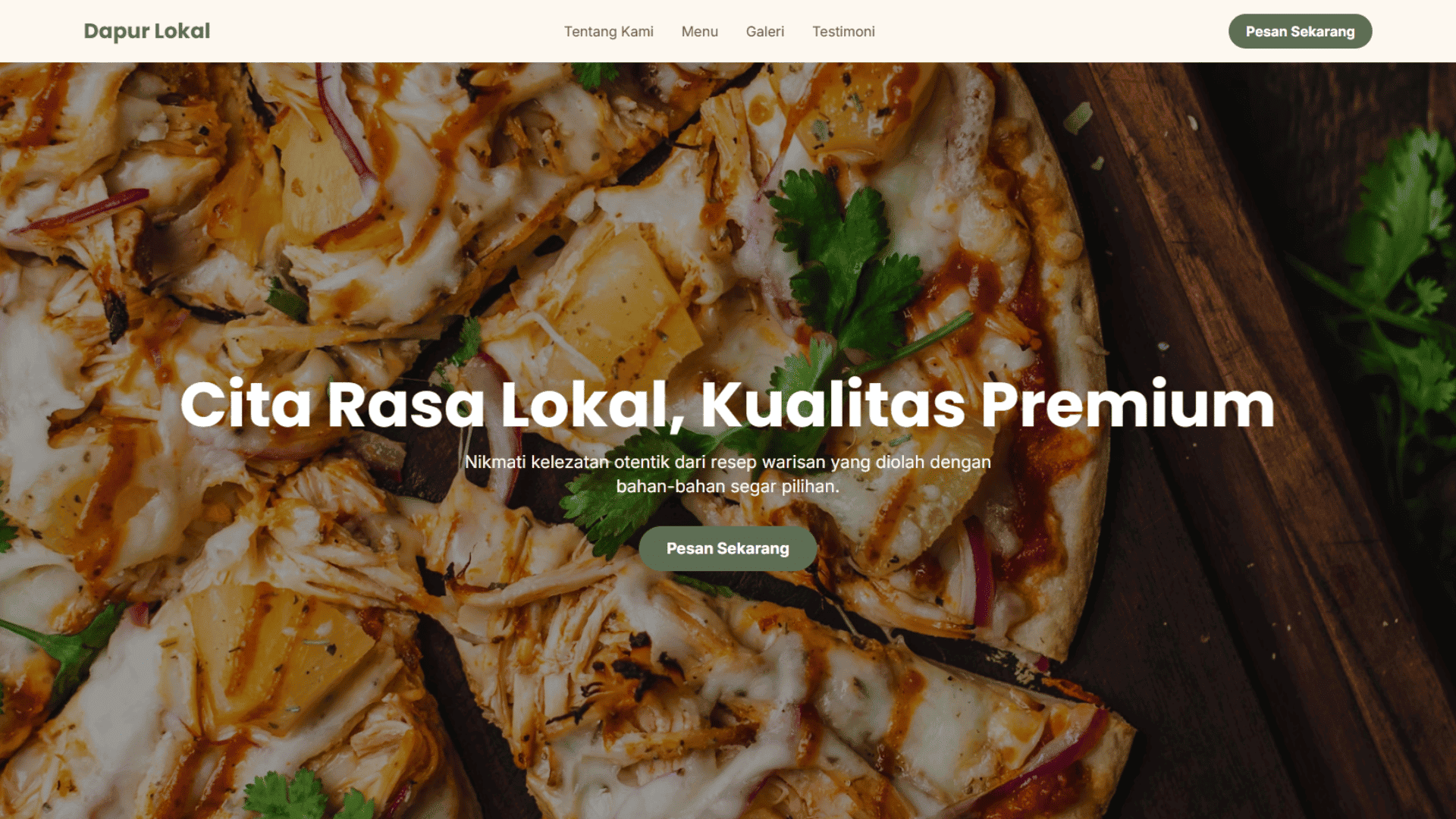 Template Usaha Rumahan